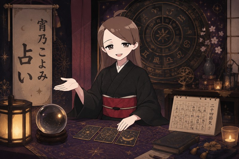 占い師・宵乃こよみ